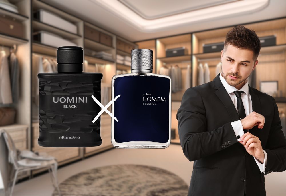 Uomini Black ou Natura Homem Essence