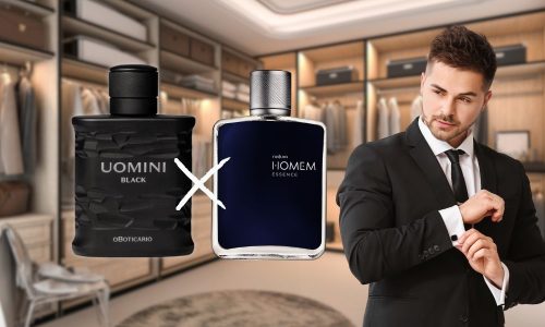 Uomini Black ou Natura Homem Essence? Qula o Melhor